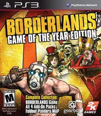 Sony Playstation 3 (PS3) Borderlands Game of the Year Edition [In Box/Case Complete]